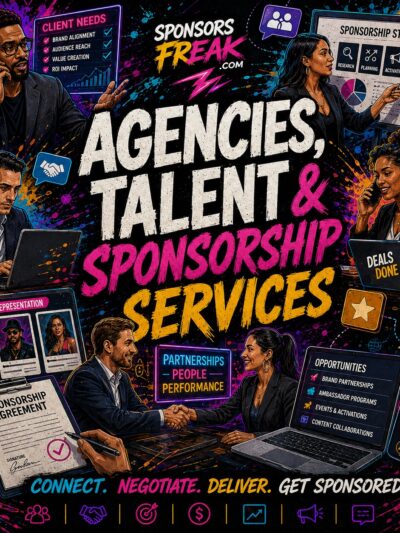 Agencies, Talent & Sponsorship Services