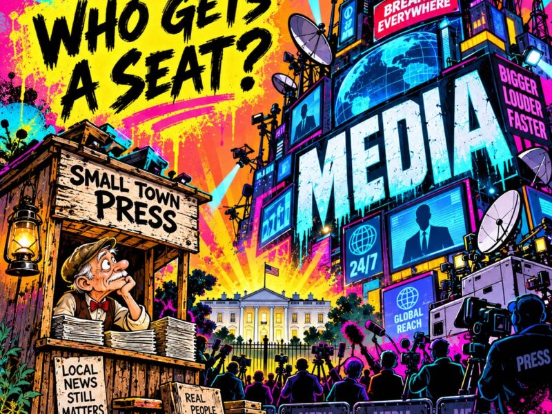 EXCUSE ME. WHERE’S MY WHITE HOUSE PRESS PASS? 😂
