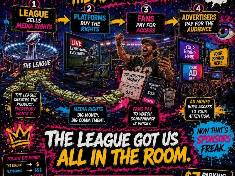 WATCHING THE NFL IN 2026 NOW REQUIRES A USER MANUAL