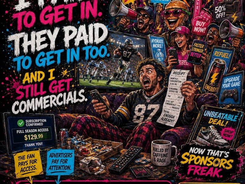 WATCHING THE NFL IN 2026 NOW REQUIRES A USER MANUAL