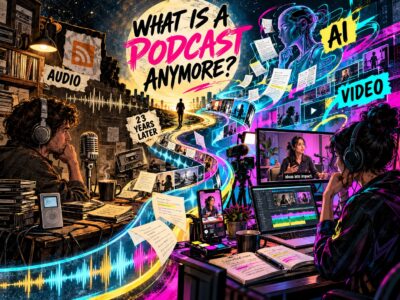 WAIT. WHAT IS A PODCAST ANYMORE?
