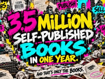 3.5 MILLION SELF-PUBLISHED BOOKS A YEAR—AND THAT’S JUST THE BOOKS.