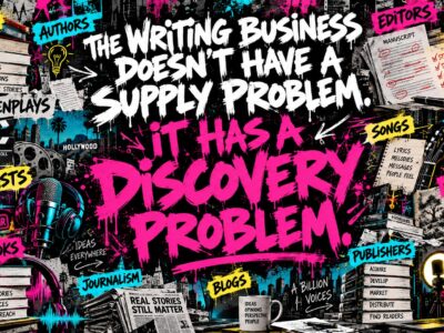 3.5 MILLION SELF-PUBLISHED BOOKS A YEAR—AND THAT’S JUST THE BOOKS.