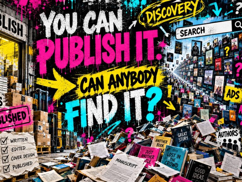 3.5 MILLION SELF-PUBLISHED BOOKS A YEAR—AND THAT’S JUST THE BOOKS.